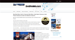 Desktop Screenshot of bmbhotels.com